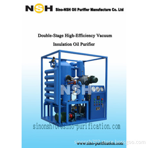 VFD -¬ Double-Stage High-Efficiency Vacuum Insulation Oil Purifier